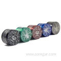 GZ010554SPOEM LOGO metal herb grinder smoke weed accessories